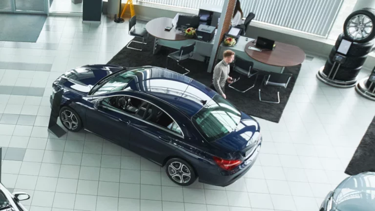 Luxury car retailer image